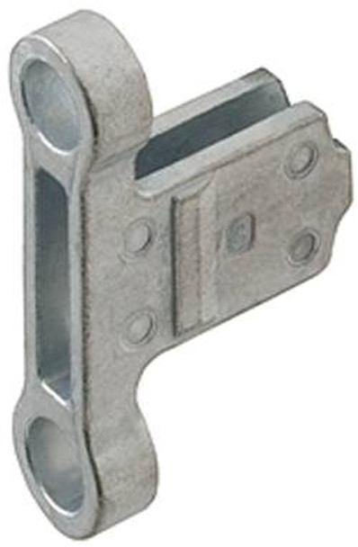 Moovit Drawer Front Fixing Bracket, screw-on, zinc, 55mm