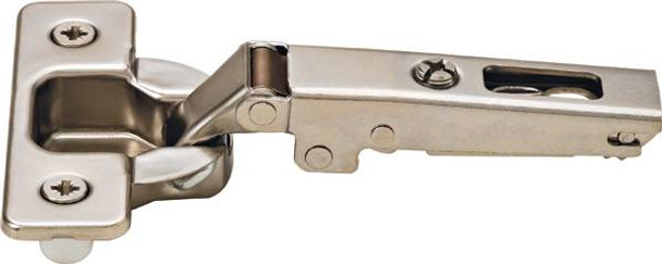 Salice C2R6A99 Hinge, steel, nickel-plated, 110degree, full overlay, self closing, with dowel, Mod 17