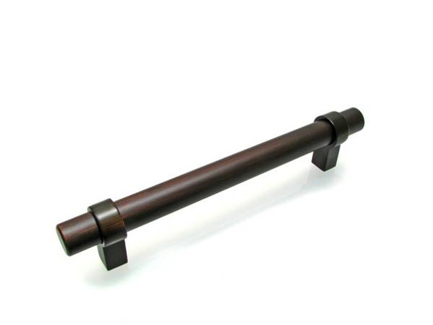 128mm CTC Urban Expression Wrapped Base Bar  Pull - Brushed Oil Rubbed Bronze