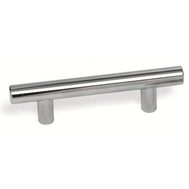 4" CTC Steel Melrose T-Bar Pull - Steel Plated