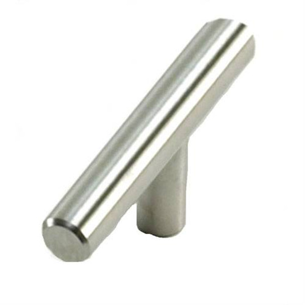 2" CTC Steel Melrose T-Bar Knob - Stainless Steel