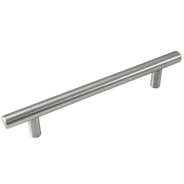 128mm CTC Steel Melrose T-Bar Pull - Steel Plated