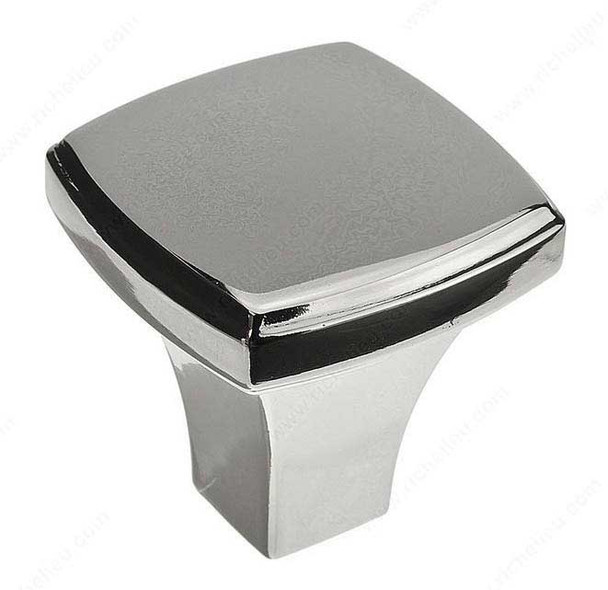 32mm Square Transitional Signal Knob - Nickel