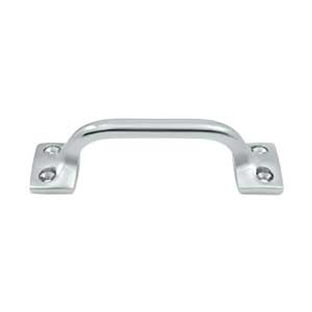 3-1/2" CTC Solid Brass Pull - Polished Chrome