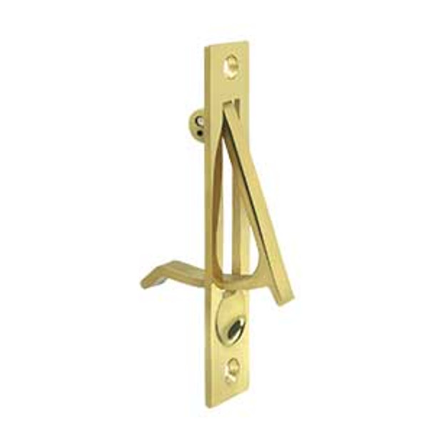 3-3/8" CTC Edge Pull - Polished Brass