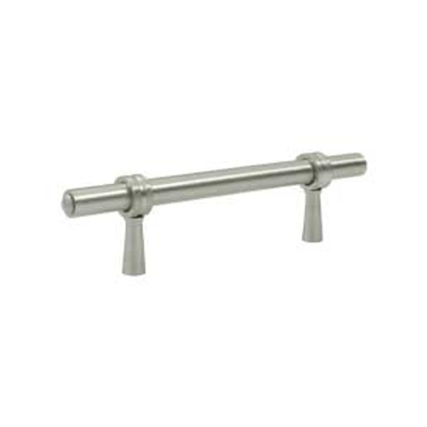 4-3/4" Adjustable Centers Bar Pull - Brushed Nickel