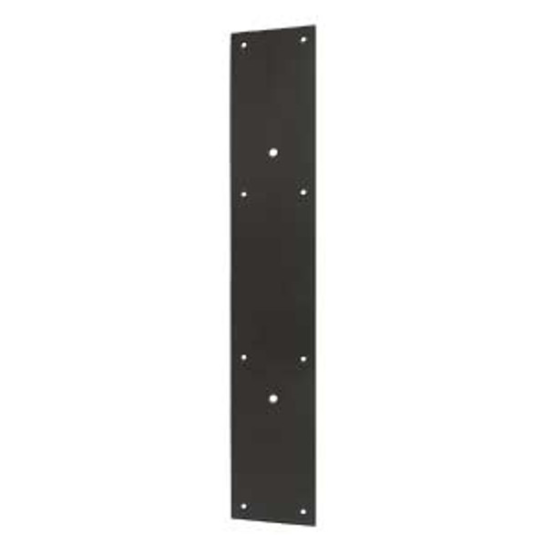 20" Push Plate for 10" Door Pull - Oil-rubbed Bronze