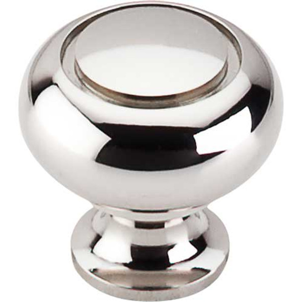 1-1/4" Dia. Ring Knob - Polished Nickel