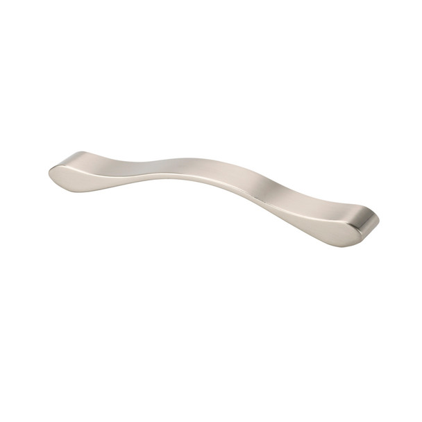 160mm CTC Wave Pull - Satin Nickel