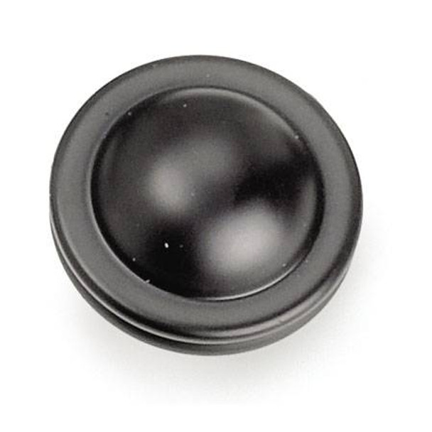 1-1/4" Dia. Contemporary Knob - Matte Black