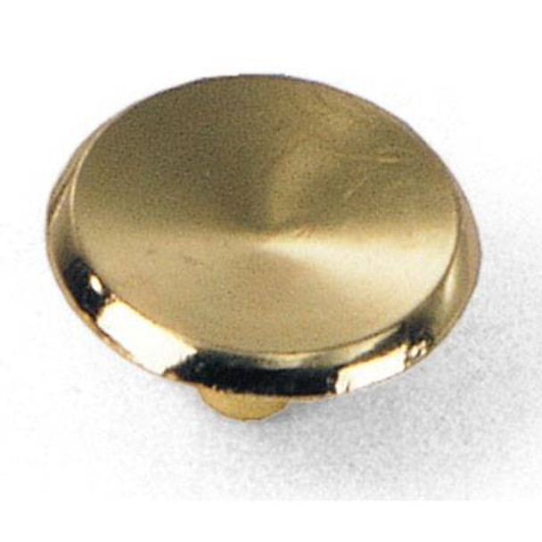 1-1/2" Dia. Modern Standards Knob - Polished Brass