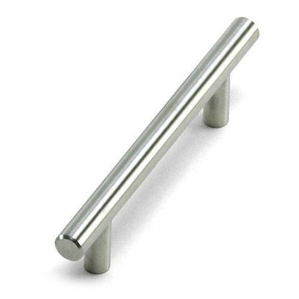 96mm CTC Steel Melrose T-Bar Pull - Stainless Steel