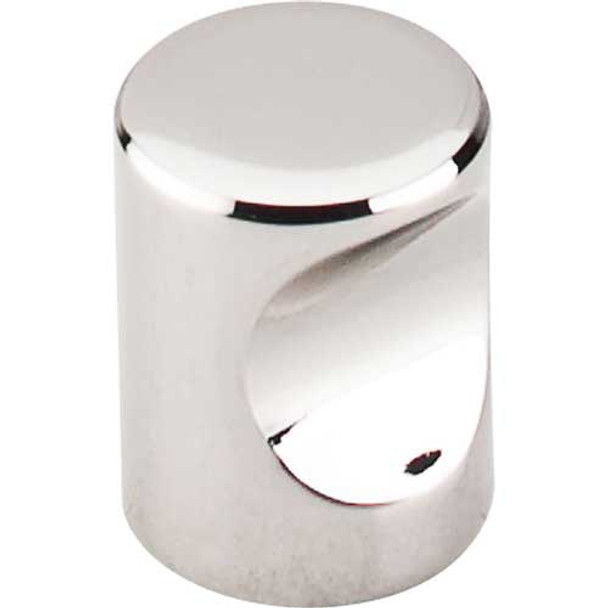 3/4" Dia. Indent Knob - Polished Nickel