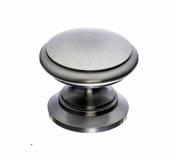 1-1/4" Dia. Ray Knob - Brushed Satin Nickel