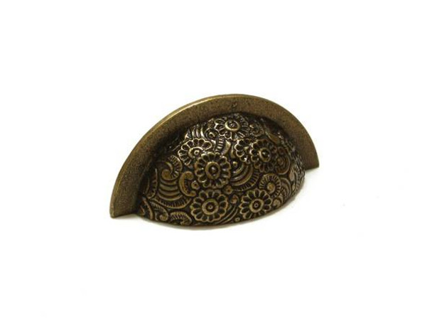 64mm CTC Cast Iron Cup Pull - English Bronze
