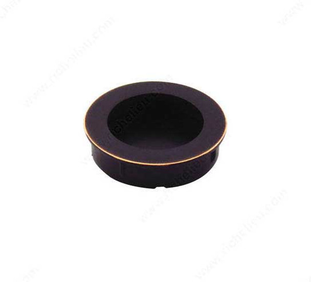 60mm CTC Expression Style Recessed Circle Pull - Oil Rubbed Bronze