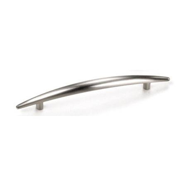 96mm CTC Delano Arch Pull - Brushed Satin Nickel