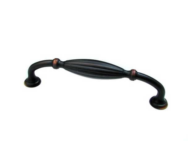 128mm CTC Classic Country Style Decorative Wire Pull - Brushed Oil Rubbed Bronze