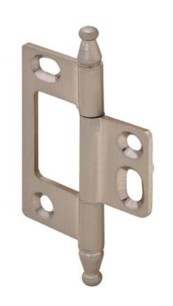 Non-mortised Decorative Butt Hinge - Polished Chrome