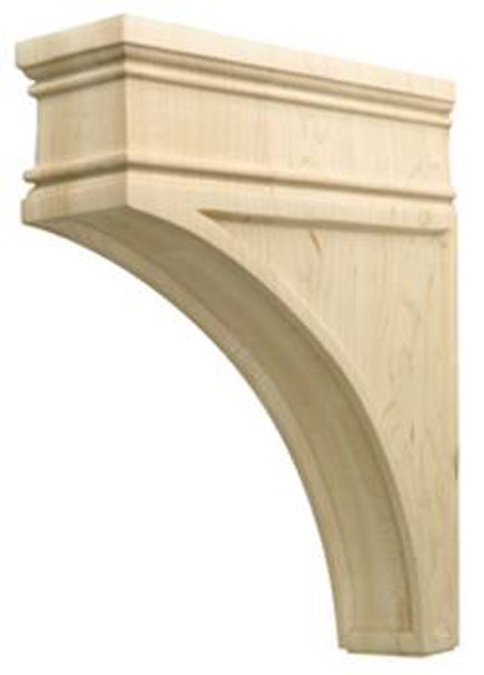 Corbel, Arcadian, cherry, 2 7/8" x 12"