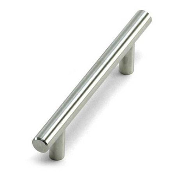 192mm CTC Steel Melrose T-Bar Pull - Stainless Steel