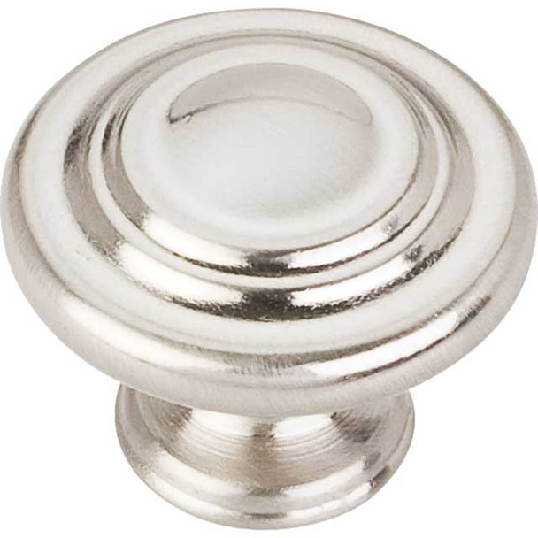 1-1/4" Dia. Arcadia Cabinet Knob - Satin Nickel