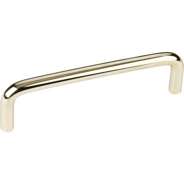 4" CTC Torino Wire Cabinet Pull - Polished Brass