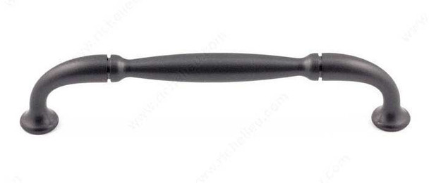 128mm CTC Country Style Pinched Bar Pull - Anthracite