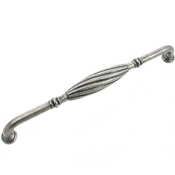 8" CTC French Twist Pull - Distressed Pewter