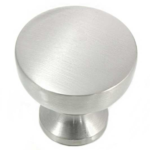 1-1/4" Dia. Round Precision Knob - Satin Nickel