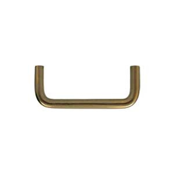 3" CTC Solid Brass Wire Pull - Antique Brass