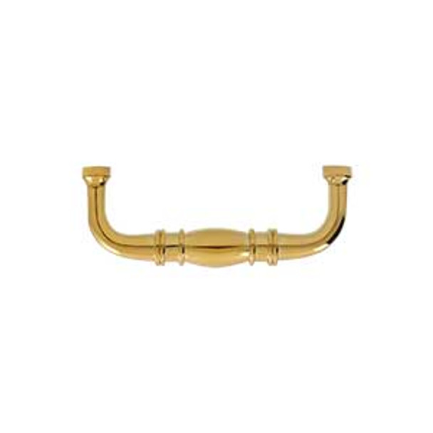 3" CTC Colonial Wire Pull - PVD Polished Brass