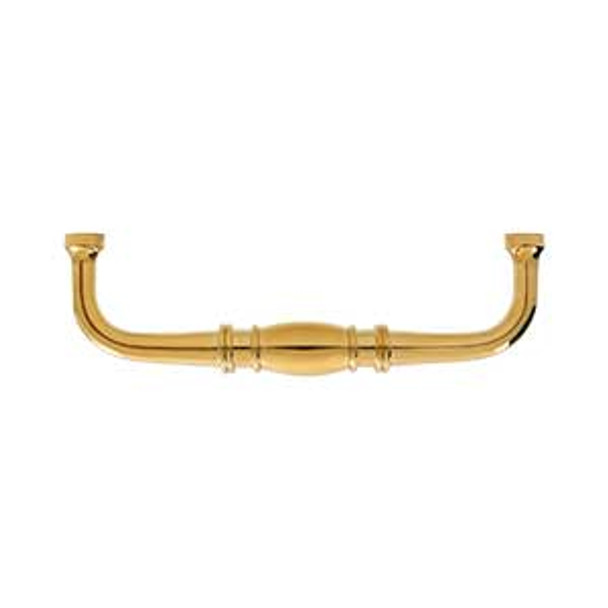 4" CTC Colonial Wire Pull - PVD Polished Brass