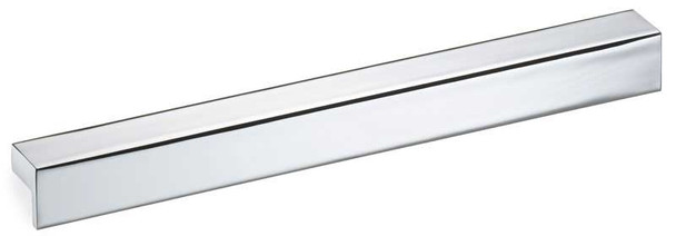 192mm CTC Rectangle Tab Pull - Polished Chrome