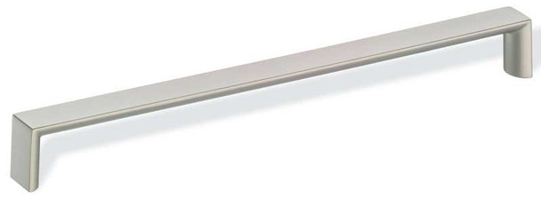 256mm CTC Flat Angle Handle - Satin Nickel