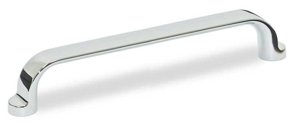 160mm CTC D-style Handle - Polished Chrome