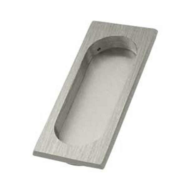 4" Large Flush Pull - Brushed Nickel