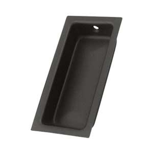 3-5/8" Large Flush Pull - Oil-rubbed Bronze