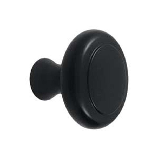 1-3/4" Dia. Round HD Knob - Paint Black