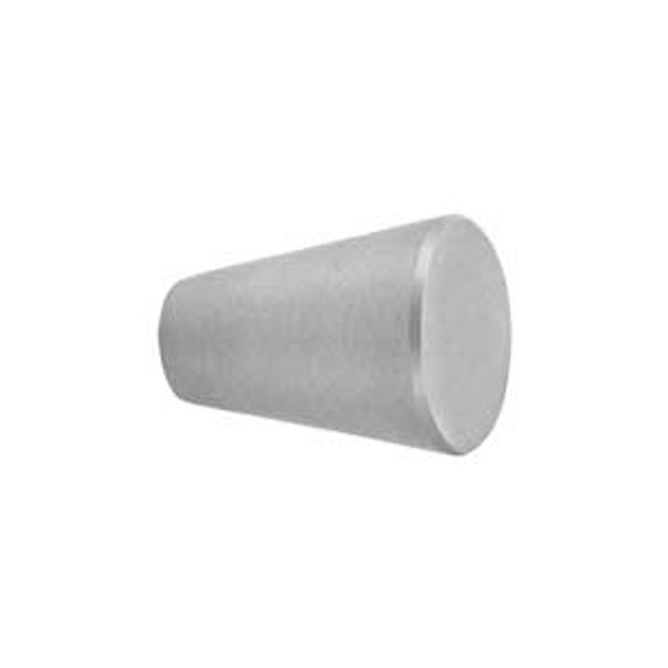 3/4" Dia. Cone Cabinet Knob - Stainless Steel