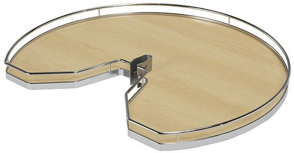 Basket Arena 3/4 Round, chrome / maple, diameter 810mm - Box of 2