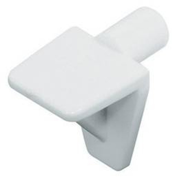 Shelf Support, plastic, white, 5mm - 28363715