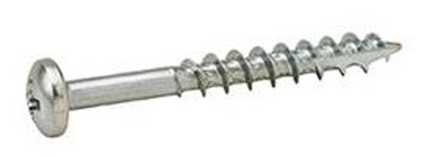 Screw Zip-R, steel, zinc-plated, pan head, T17, phillips drive, - Box of 1000 - 1083968