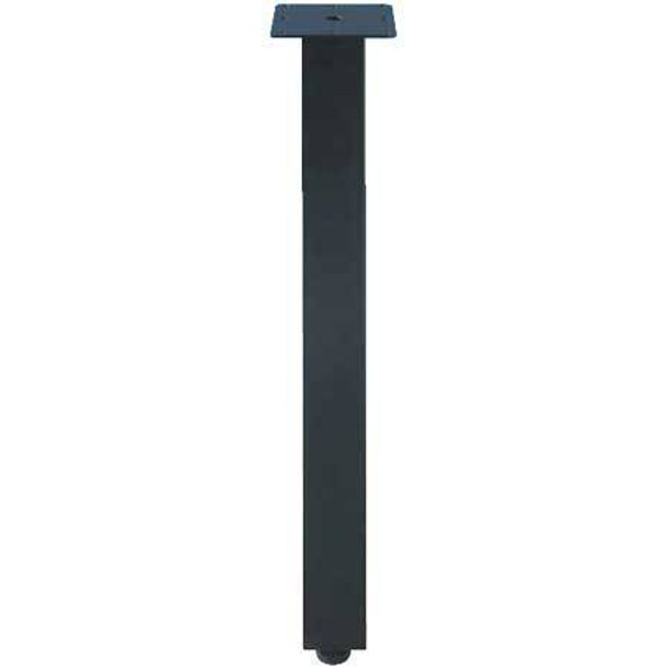 2-3/8" Square Leg - Black 2-3/8" Square Leg - Black