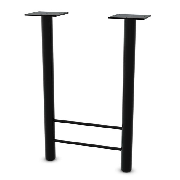 2" Diameter H-Shaped Leg