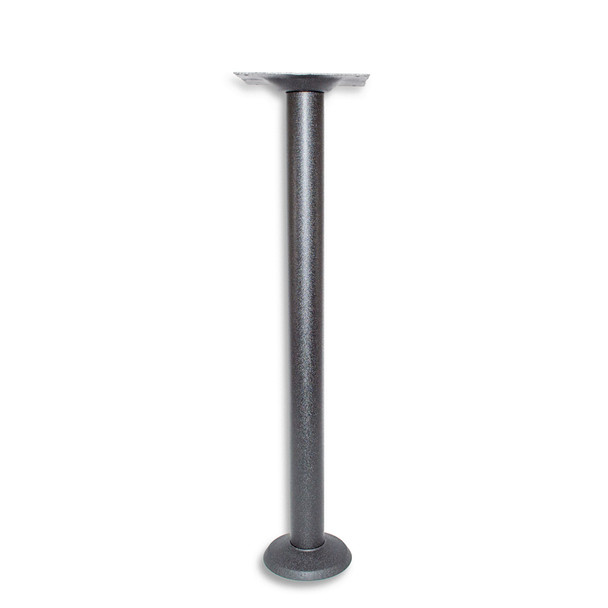 Steel Bolt Down Table Base Black