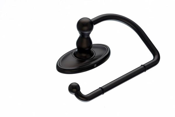 Top Knobs - Bath Tissue Hook - Oil Rubbed Bronze - Oval Back Plate (TKED4ORBC)
