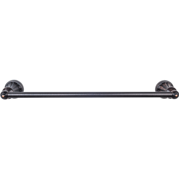 Top Knobs - Bath Single Towel Rod - Tuscan Bronze (TKHUD8TB)