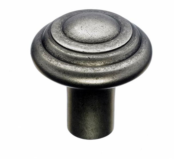 Top Knobs - Aspen Button Knob  - Silicon Bronze Light (TKM1470)