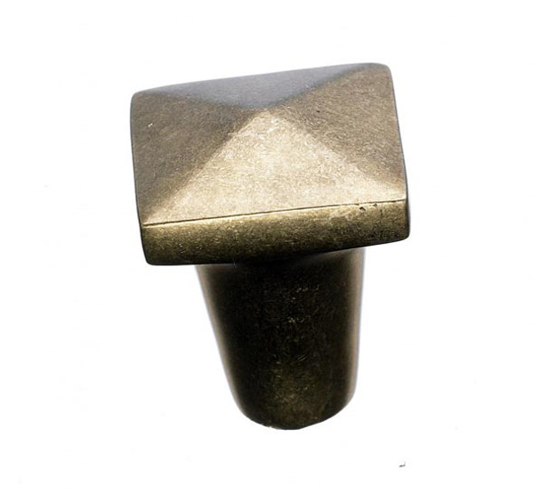 Top Knobs - Aspen Square Knob  - Light Bronze (TKM1511)